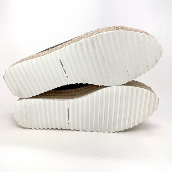 Five Worlds by Cordani Romero Espadrille Flatform Sneaker Black EU 38 = US 7.5-8 - Picture 6 of 10